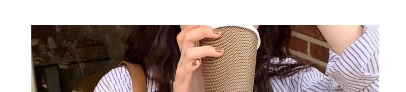 Chemise rayée rose française ample avec protection solaire pour fille, collection été 2025, haut à manches longues style décontracté, veste fine_voghion.com