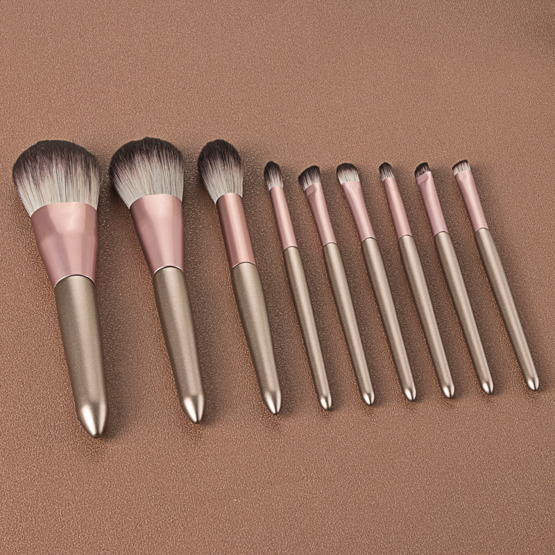 9-teiliges Make-up-Pinsel-Set, Cabocinon-Set, Make-up-Tools, Lidschattenpinsel, Puderpinsel, Beauty-Make-up GUJHUI_voghion.com