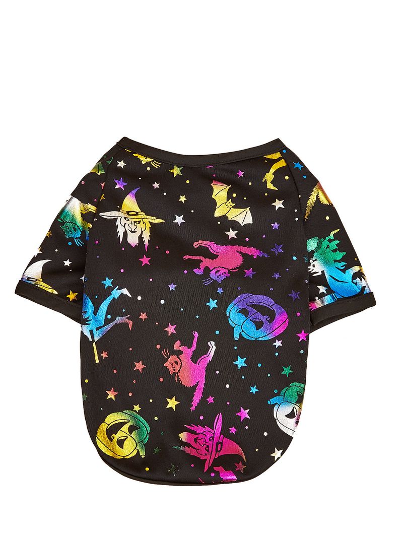 Clothes For Large Small Dogs And Cats, Halloween Unique Funny T-Shirts, Pumpkin Spider Pet Tops_voghion.com