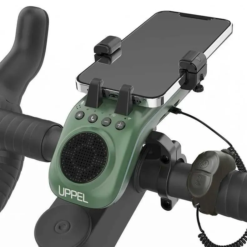 Portable Speakers UPPEL Waterproof Bicycle Bluetooth Multifunctional 5W Portable Wireless Speaker Suitable For MTB_voghion.com