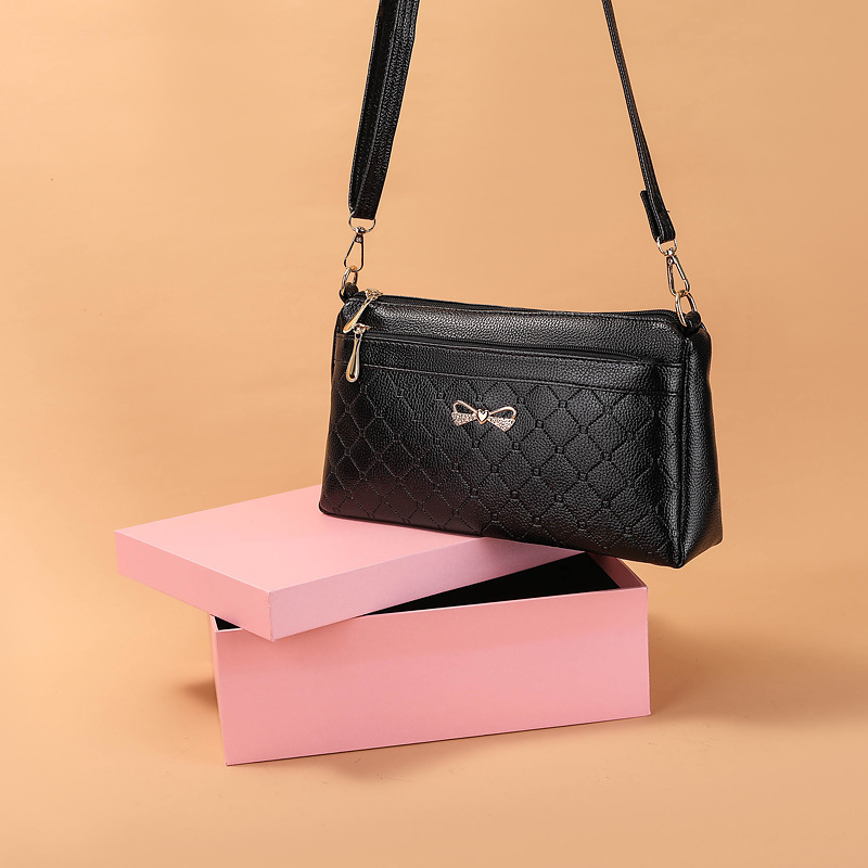 Borsa a tracolla monospalla alla moda, grande capacità, per donne di mezza età, stampata, stile mamma, nuova, per donne_voghion.com