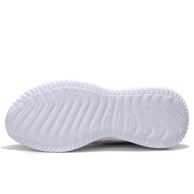 Scarpe sportive da danza quadrata per donna, scarpe da ballo, scarpe bianche_voghion.com
