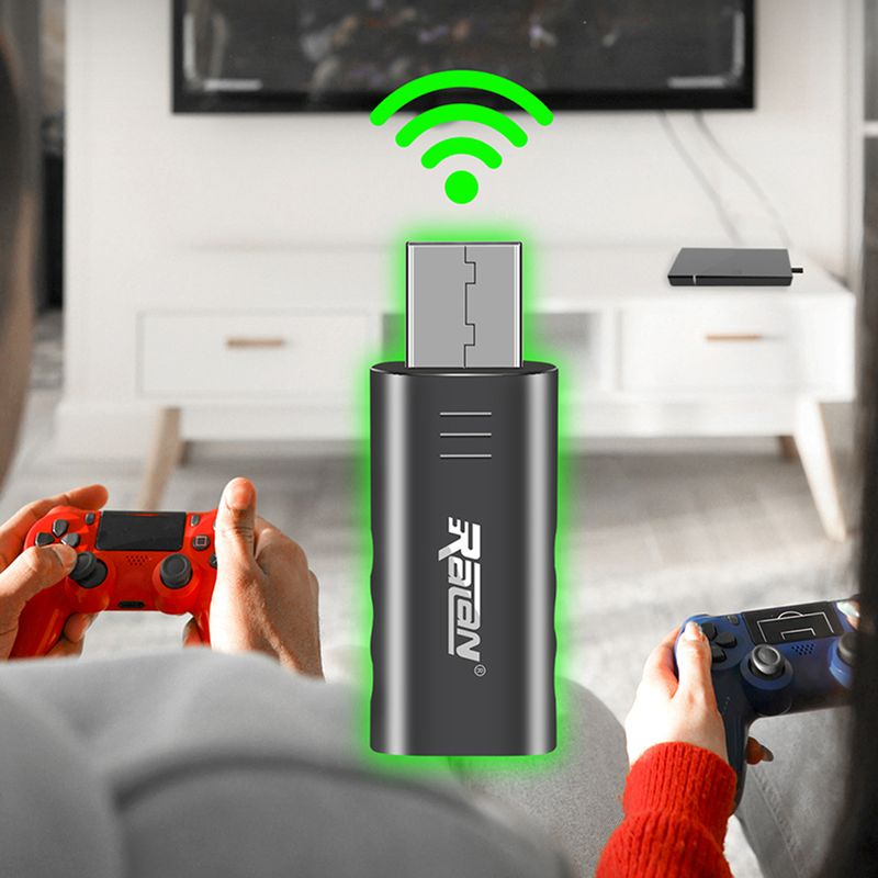 5.3 Bluetooth-Compatible Receiver Converter Wireless USB Adapter For Switch PC PS4 PS5 Gamepad_voghion.com