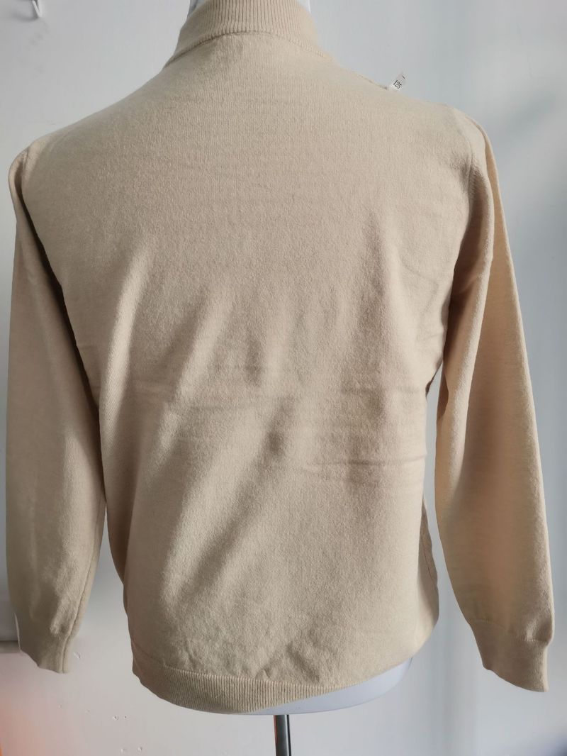 Retro-Pullover mit halbem Reißverschluss für Herren | Atmungsaktiver Strickpullover | Lässiges Winteroberteil mit entspannter Passform (Grau, Armeegrün, Beige, Blau) – S-XXXL_voghion.com