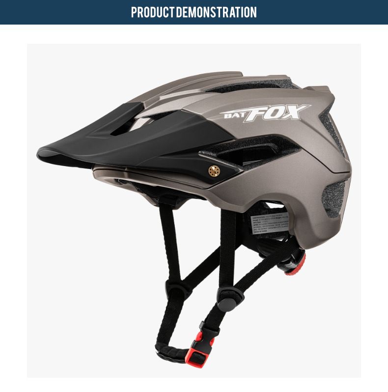 Casco de seguridad para ciclismo de montaña y patineta todoterreno BATFOX_voghion.com