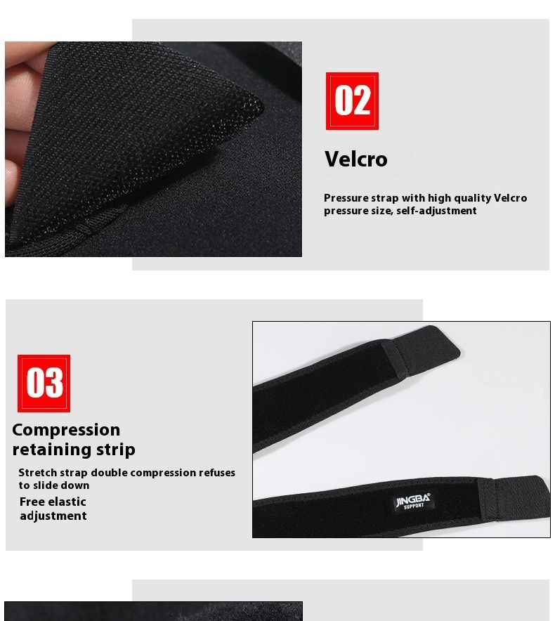 JINGBA Sport-Knieschützer, Outdoor-Laufen, Basketball, Bergsteigen, Radfahren, Tanzen, Yoga, Druckprotektoren_voghion.com