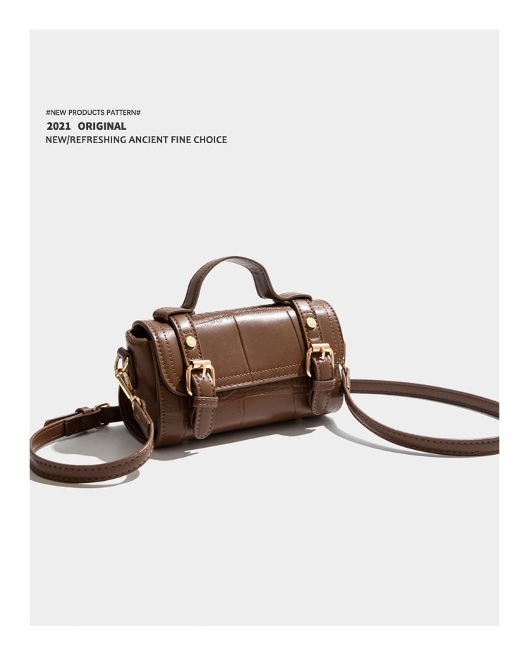 Tasche für Damen 2024 Sommer neues High-End-Einzelschulter-Diagonalkreuzdesign, Ledergürtelhandtasche, Kissentasche_voghion.com