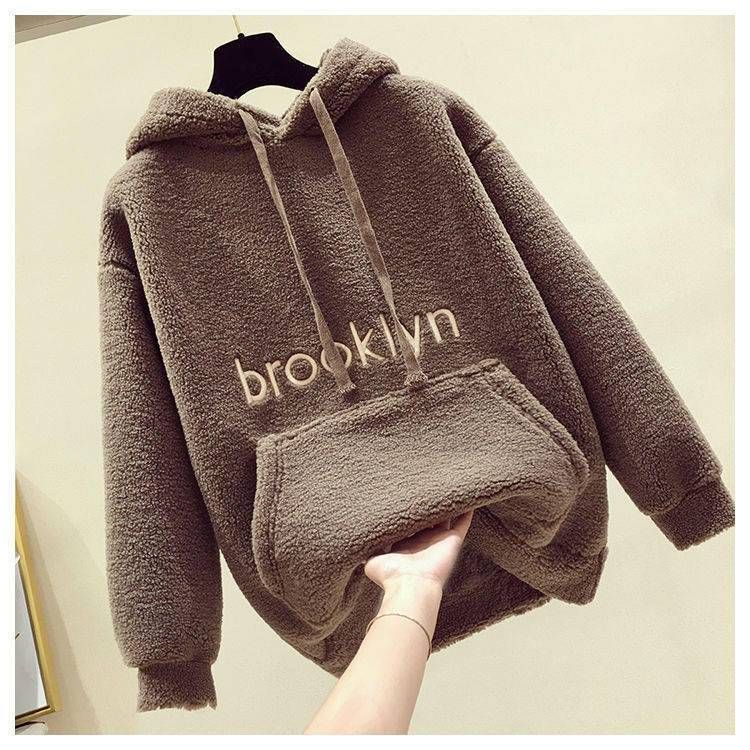 Completo invernale alla moda per donna: gilet in pile, felpa e pantaloni di lana, elegante completo casual da 3 pezzi, pantaloni a gamba dritta a vita alta, caldo_voghion.com