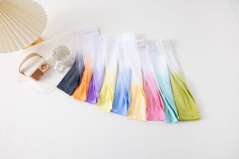 Cyclisme d'été pour hommes et femmes, couleurs changeantes, protection solaire, manches en soie fine, résistant aux UV_voghion.com