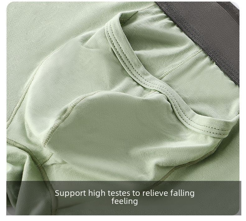 Bambusfaser-Slips für männliche Teenager Elefantennase offene Kugeltrennung Herren-Slips Boxershorts für Jungen_voghion.com