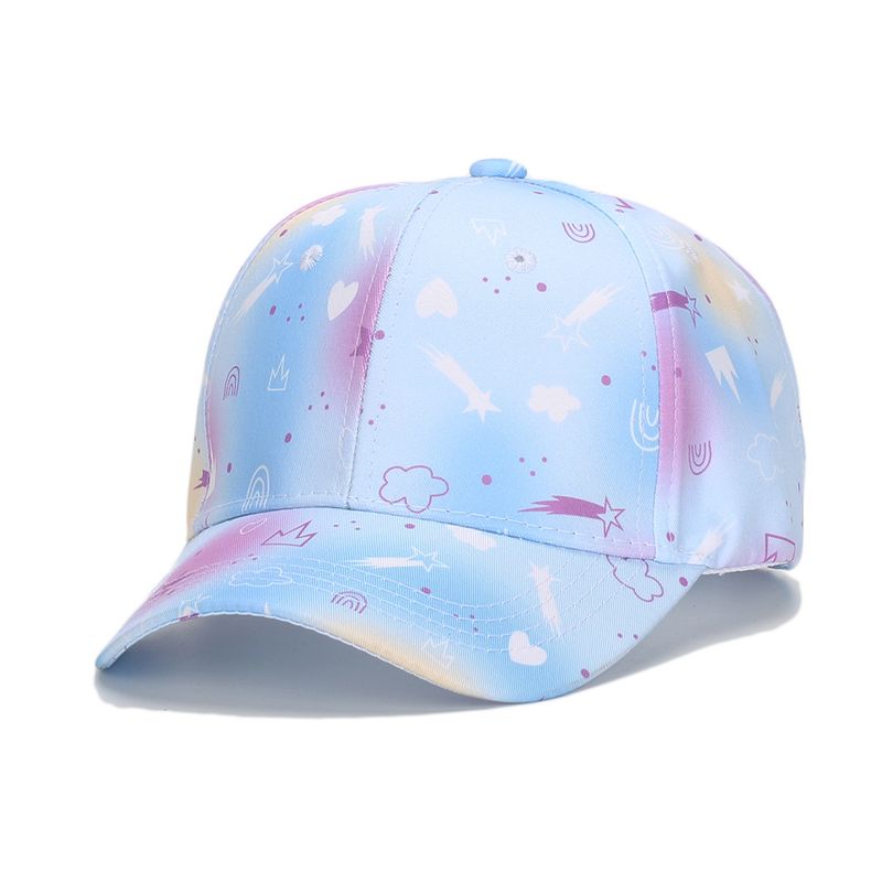 Hot Cartoon Print Child 54cm Head Circumference Baseball Caps for Boy Girl Under 10 Years Old Dazzling Lovely Snapback_voghion.com
