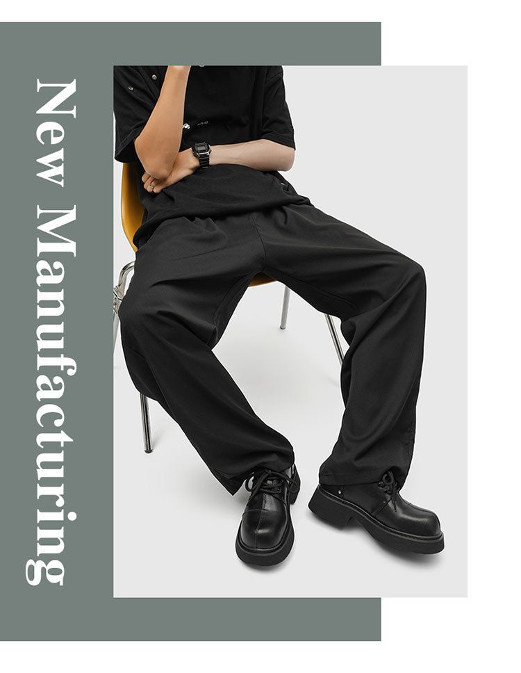 Chaussures ShoeVault Paris pour hommes de grande taille, semelle épaisse, rehausseur de hauteur, style Derby, polyvalentes, décontractées, bout carré, bout carré._voghion.com