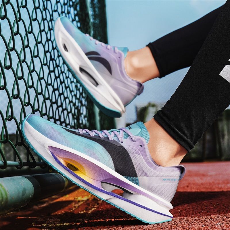 Herren Laufschuhe Damen Trainer Race Atmungsaktive Paar Sneakers Herren Sneakers Schnürschuhe mit Zehendämpfung für Herren Carbon Plate_voghion.com