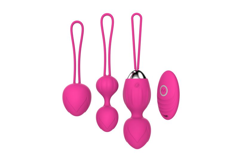 Kegel Ball Exercise And Massage Function 2-in-1 YAI66W017A Four-Piece Set Adult Products Pleasure_voghion.com