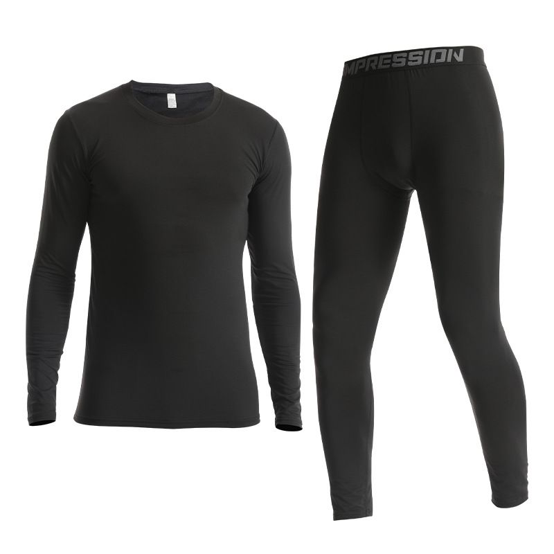 Tuta attillata foderata in pile da uomo LazyZoom, abbigliamento invernale da corsa, escursionismo, termico, elastico e ad asciugatura rapida._voghion.com