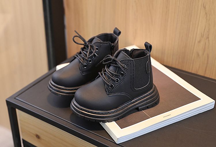 Bottes Martin courtes pour filles 2024 édition coréenne nouvelles bottes de style anglais pour enfants d'automne et d'hiver pour enfants_voghion.com