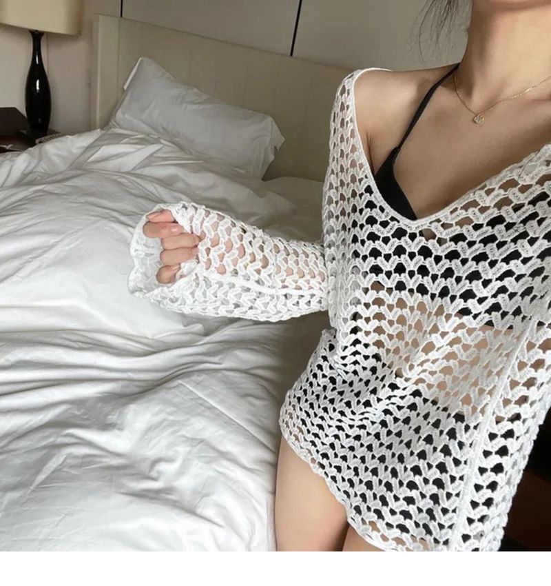 Maillot de bain cache-maillot de bain pour vacances européennes et américaines, pull ample, jupe de plage mi-longue, soleil_voghion.com