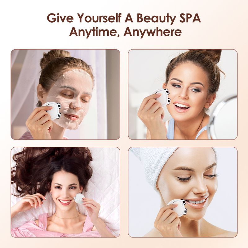 Micro current lifting, tightening, and rejuvenating the face, dual head for household massage, beauty instrument_voghion.com