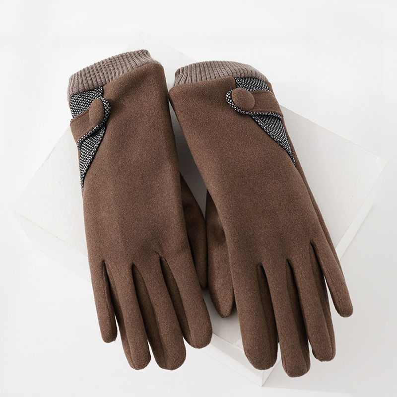 Extended wrist sleeve gloves men, German winter cycling, warm spring autumn, medium thick and lightweight with added_voghion.com