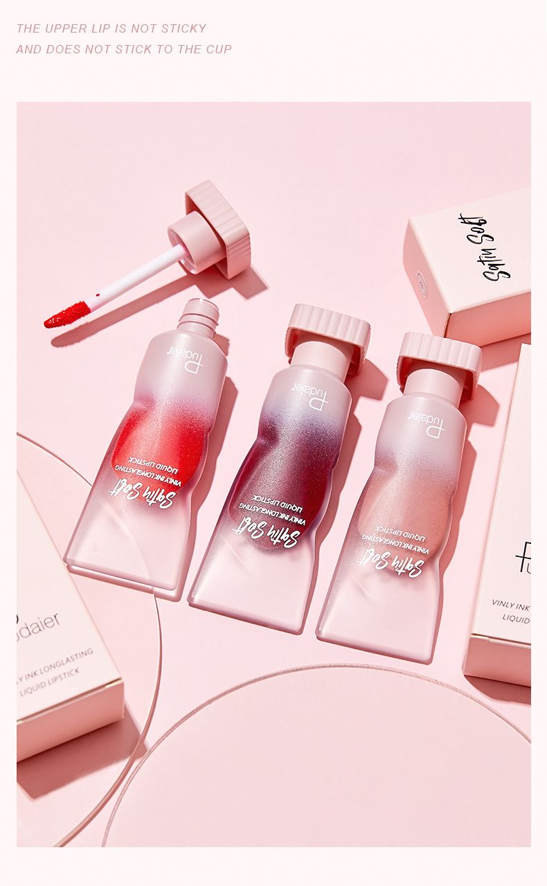 Pudaier New Makeup 8 culori Pearl Mirror Glaze pentru buze Ruj lichid Vopsea Gloss Balsam de buze Hidratant Imbunatatirea culorii Utilizare universala_voghion.com