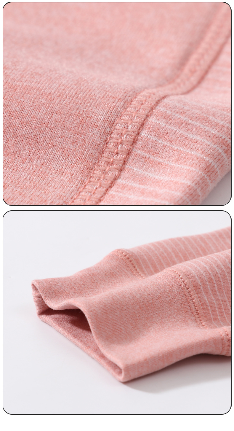 Children's Thermal Pants Double-sided Fleece Autumn And Winter Thick Long Johns For Boys And Girls Interlock Pants With Thread Inside_voghion.com