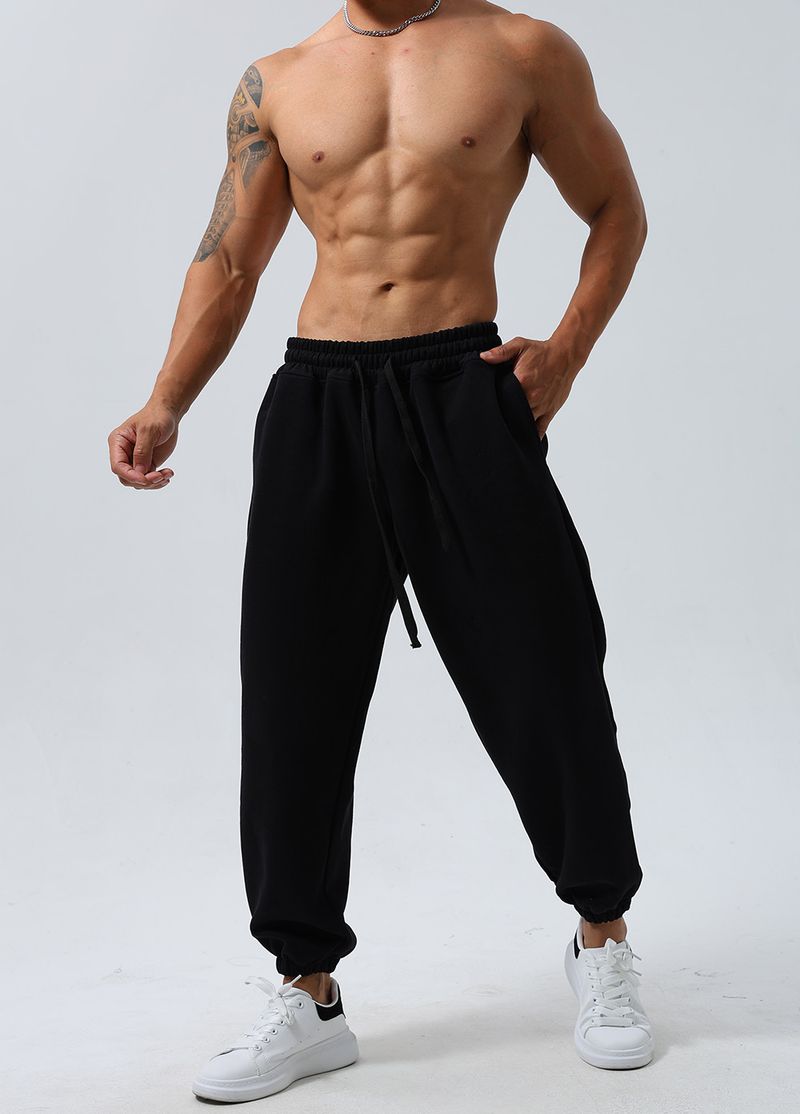 Men's Athletic Jogger Pants With Drawstring Waist - Stretchy Comfortable Workout Running Training Trousers For Gym Outdoor Casual Wear_voghion.com