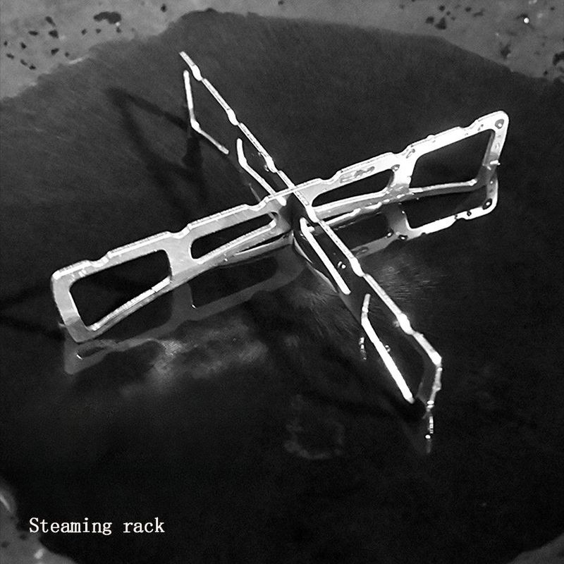 Tappetino da cucina in acciaio inossidabile per esterni, per la casa, per la cottura a vapore, per campeggio, picnic, barbecue, portatile_voghion.com