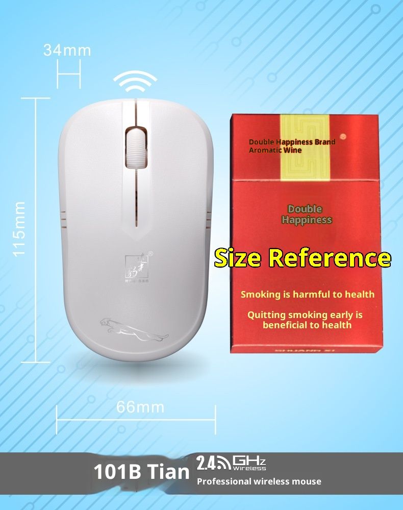 Digitex Digitex Digitex Foreign Trade Hot Item Chasing Light Leopard 101B Mini USB Laptop Wireless Mouse Gift Wholesale_voghion.com