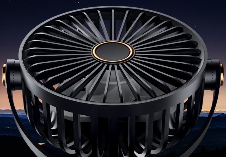 Leiser Tischventilator – 25 dB, ultraleise, für Büro/Arbeitszimmer, tragbarer 15-cm-Ventilator, kindersicher, mit USB-Stromversorgung und Kippschutz_voghion.com