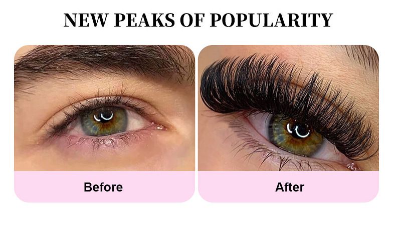 Podstawy urody DIY Segmentowane sztuczne rzęsy 10 rzędów Mieszane Pojedyncze klastry Garnitur Makijaż oczu Szczepienie sztucznych rzęs Pielęgnacja urody Kosmetyki_voghion.com