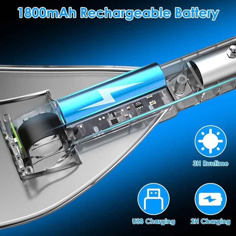 3 In 1 Car Snow Removal Shovel With Lights Car Snow Removal Tool Telescopic Windshield Ice Scraper Snow Brush Shovel_voghion.com