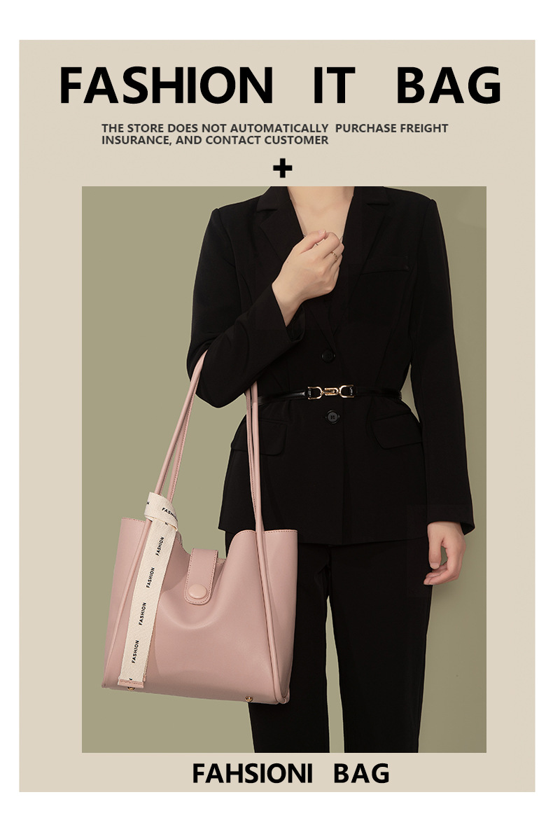 Χειμερινές Νέες Τσάντες Μόδα Ρετρό Τσάντα πεθεράς μεγάλης χωρητικότητας Niche Design υψηλού επιπέδου tote τσάντα ώμου γυναικεία_voghion.com