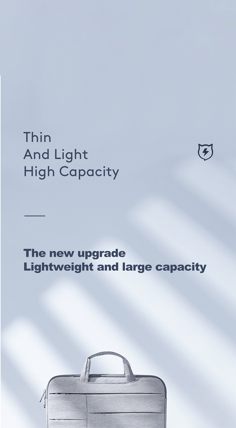 Borsa per laptop 13.3 14 15.6 pollici per Apple Book Business Borsa per valigetta di grande capacità per notebook Lenovo Pro_voghion.com