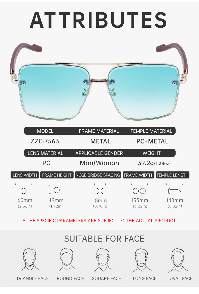 Sonnenbrillen mit quadratischem Rand Herren-Sonnenbrillen Herrenmode_voghion.com