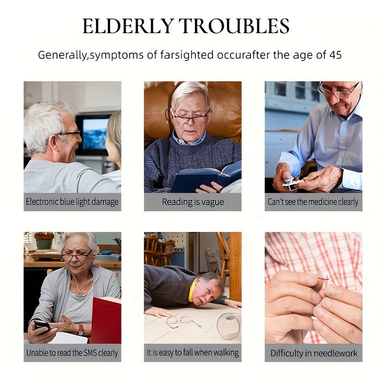 Elegant Geometric Rimless Reading Glasses With Rhinestone Accents, Full Rim Frame, Comfortable Lightweight Design, 1.0 To 3.5_voghion.com