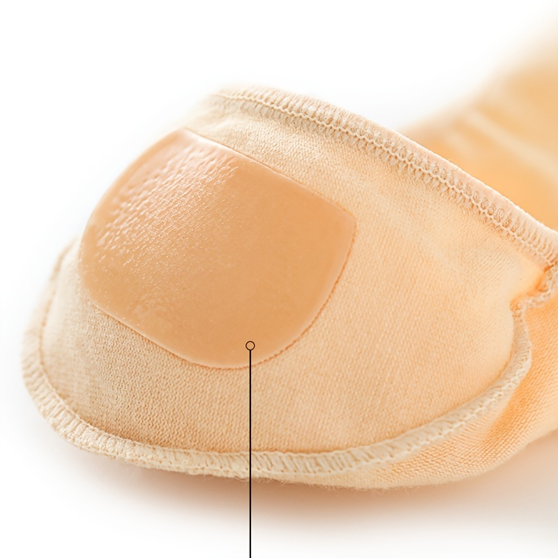 4 Pairs Summer Women Invisible Socks Cotton Shallow Mouth Socks Lace Boat Socks ,Women's Stockings & Hosiery_voghion.com