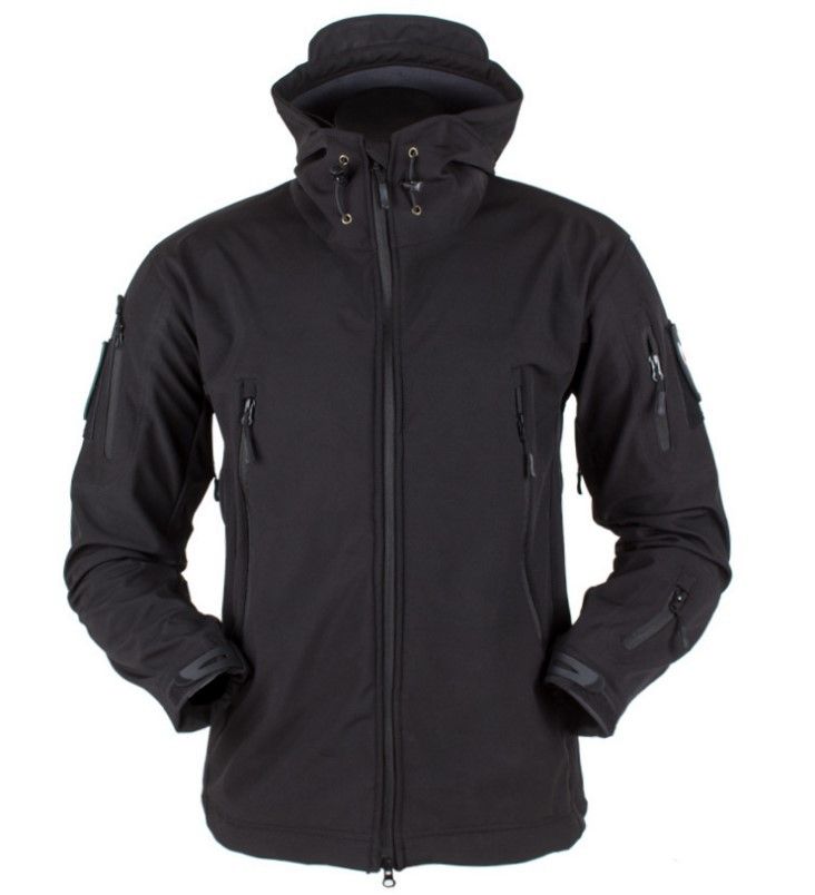 Abbigliamento da uomo Giacca in pile softshell 3 in 1 da uomo e da donna - Giacca con cappuccio antivento, impermeabile e traspirante per escursionismo, campeggio e inverno_voghion.com