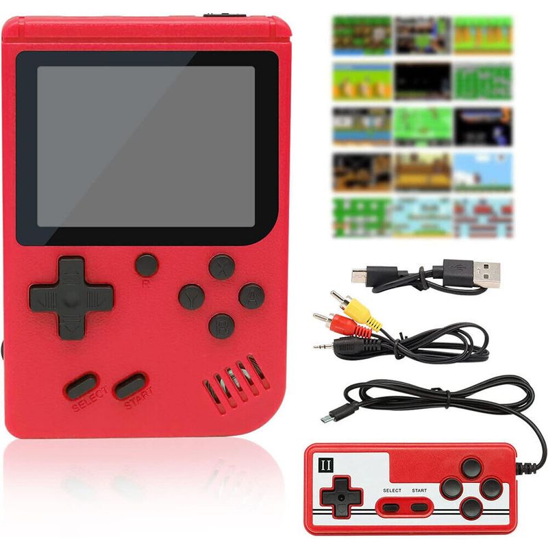 500 Classic Games Handheld Retro Video FC Game Console Player For Kids Adults_voghion.com