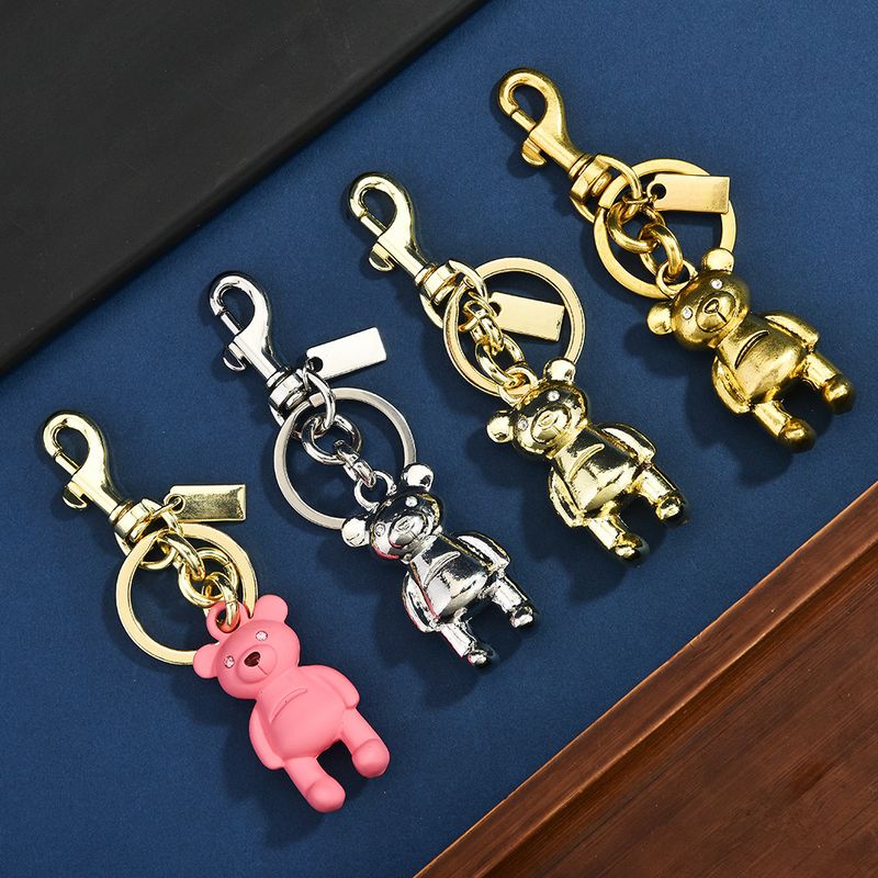 Auto Schlüsselanhänger High-End-Tasche Zubehör Bunte Bär Kirsche Klee Schmetterling Rucksack Dekorationen_voghion.com