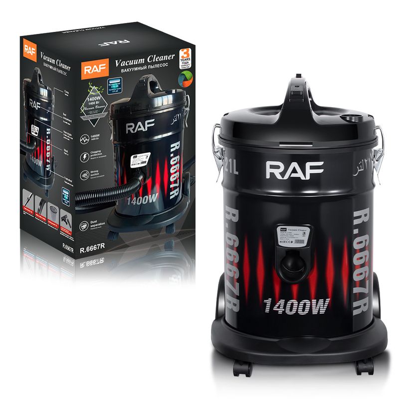 RAF Handstaubsauger mit Trockenbeutel, extrem starke Saugkraft, für Haushalt und Hotel, hohe Leistung, EU-Standard_voghion.com