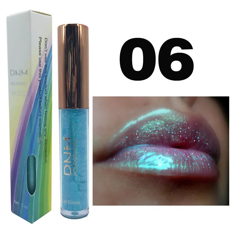 Rouge à lèvres couleur Laser DNM, nacré, pailleté, hydratant, waterproof, lèvres sexy et pulpeuses, 2024_voghion.com