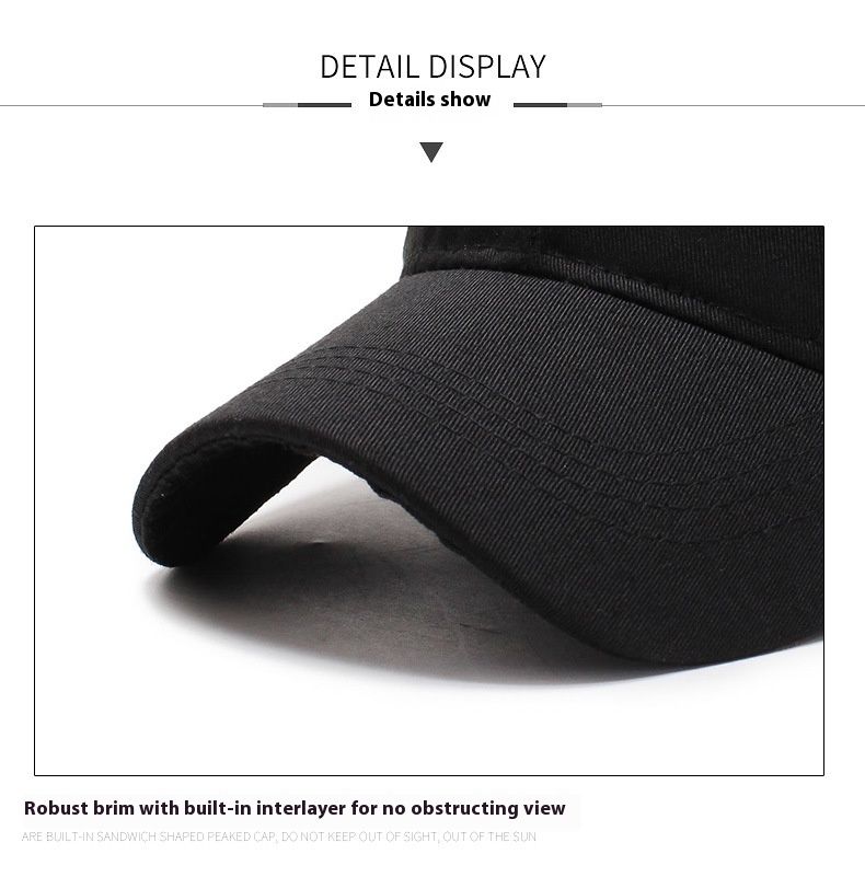 New Hat for Women, Round Face for Spring and Summer, Cute Japanese Duckbill Hat, Ins Trendy Couple, Male, Korean Version Baseball Hat, Sunshade Hat_voghion.com