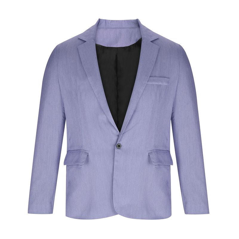 Giacca da uomo con un bottone, stile casual_voghion.com