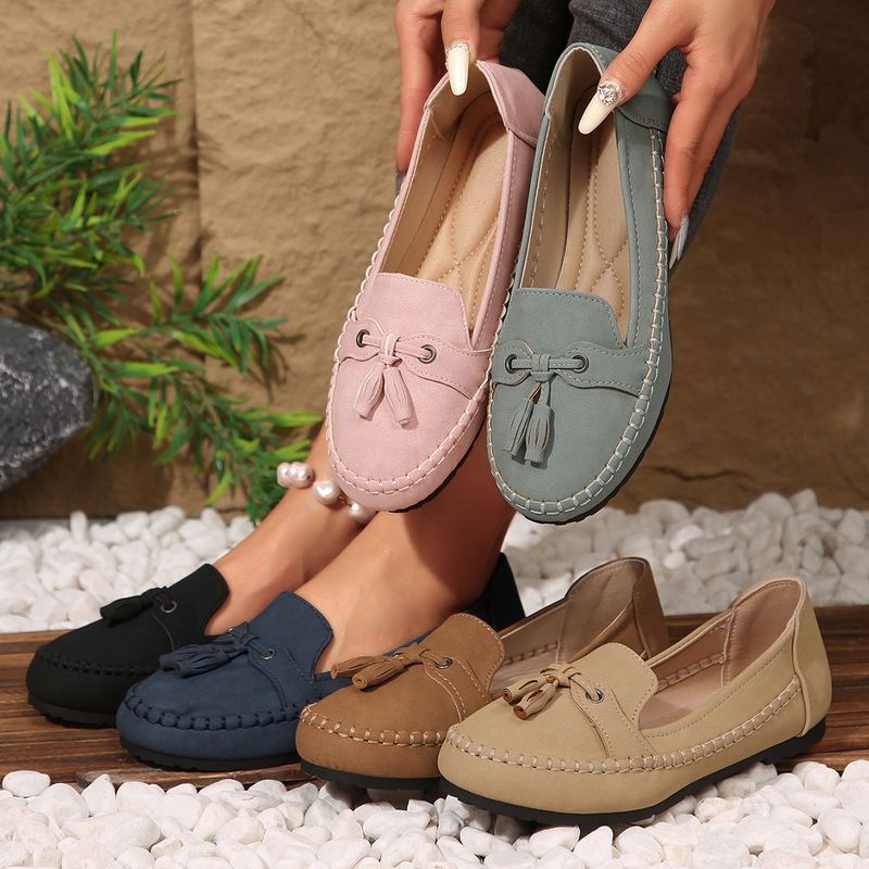 Doudou 2025 Frühjahr Neue Große frauen Schuhe LeFu Schuh Waren_voghion.com
