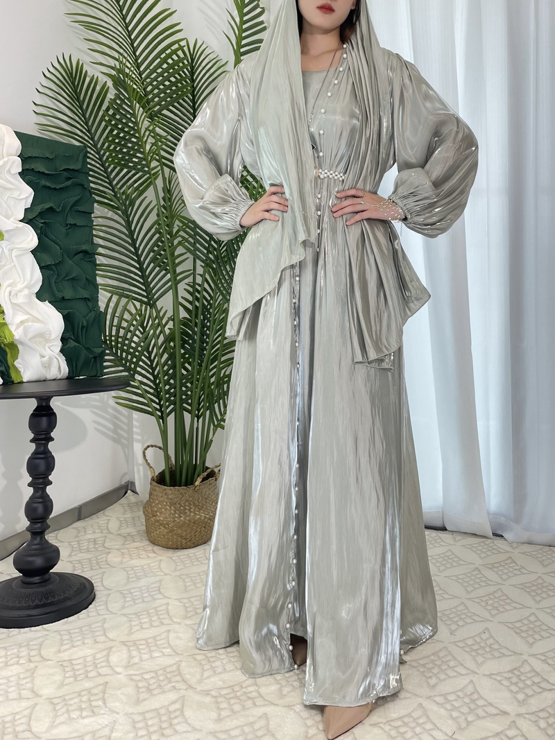 Muslim streamer evening gown dress robe_voghion.com