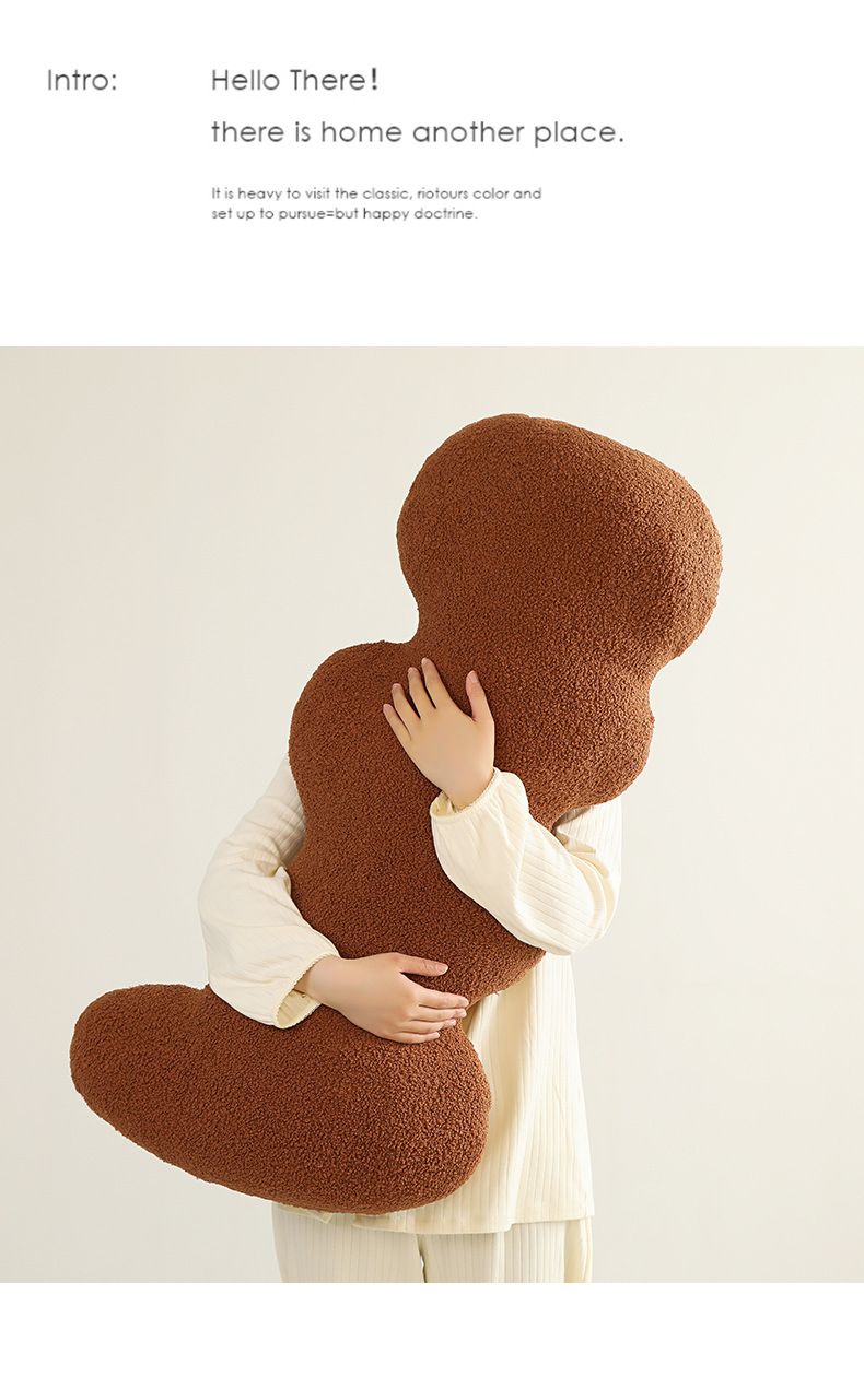 Cuscino decorativo morbido per dormire sul fianco di una ragazza, modello di divano per la casa in stile minimalista Ins Flower_voghion.com