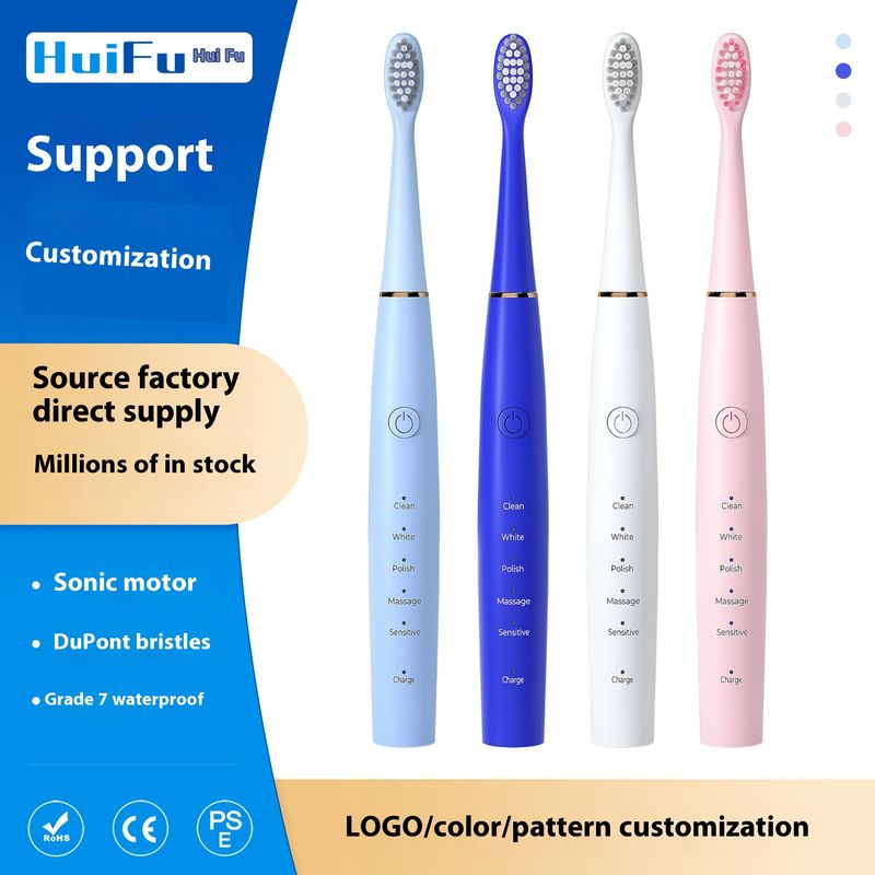 Electric Toothbrush With Sonic Waves For Children/students/couples_voghion.com