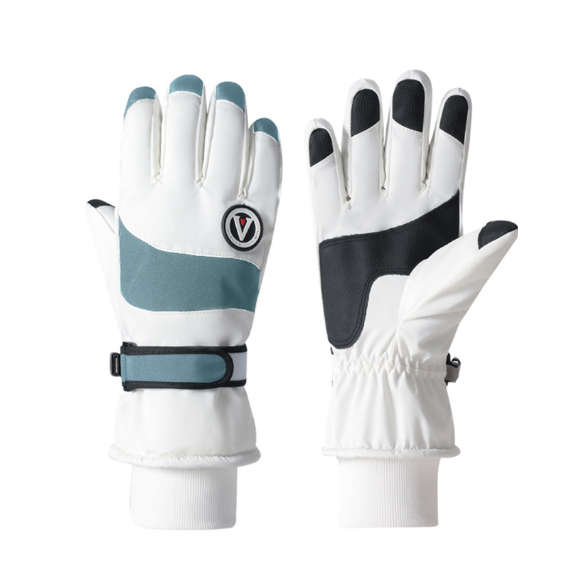 Unisex Gloves Ski Warm Cycg plus fleece warm Touch screen gloves for men_voghion.com