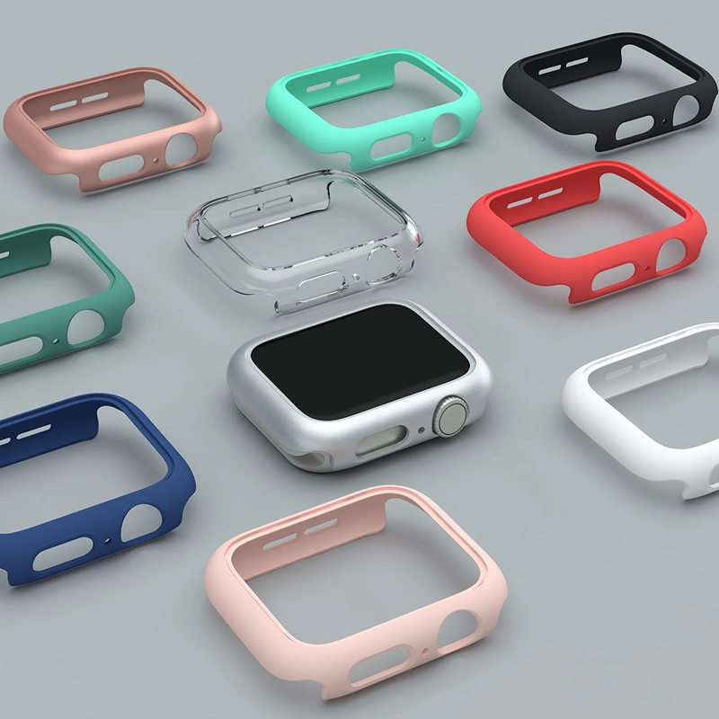 Cover til Apple Watch Case 45MM 41MM 44MM 40MM 42MM 38MM Tilbehør PC Protector bumper iWatch Accessory Series 8 7 6 SE 5 4 3_voghion.com