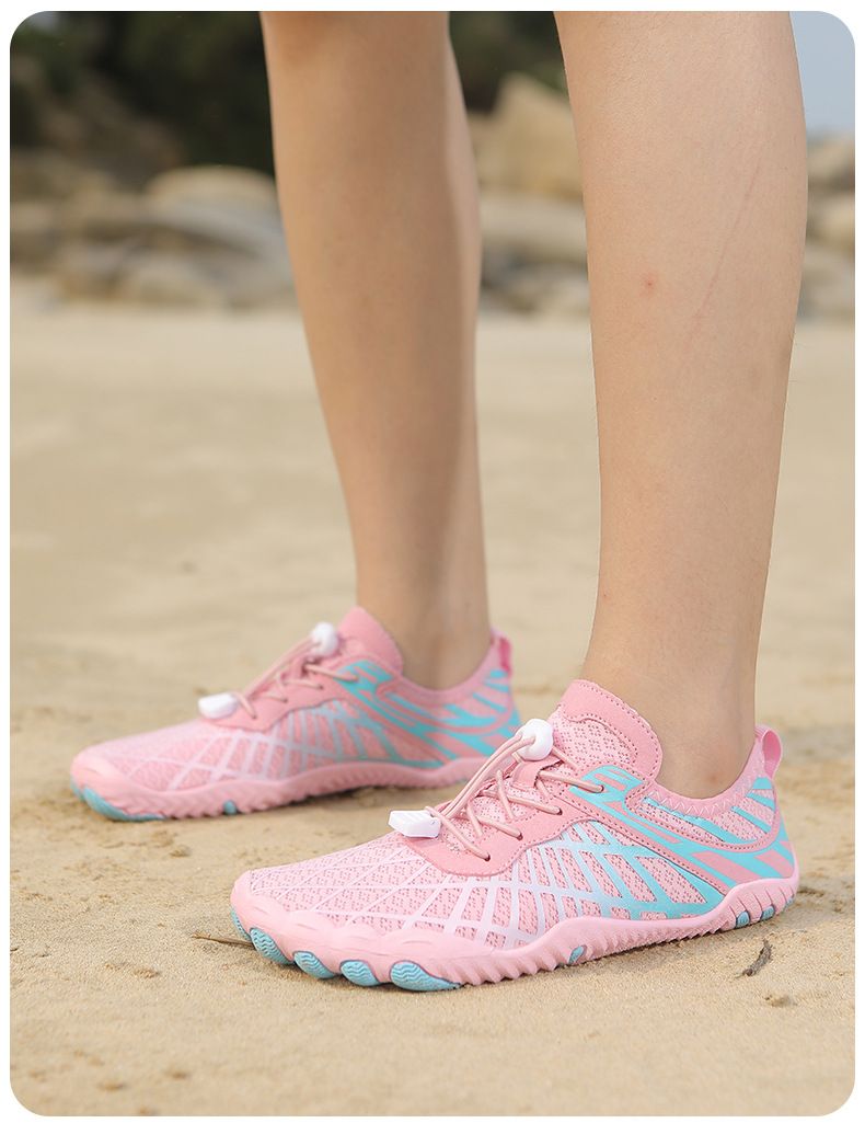 2024 New Water Shoes For Women And Men, Couple Style, Swimming Beach Large Size, Five-Toe Shoes, Breathable_voghion.com
